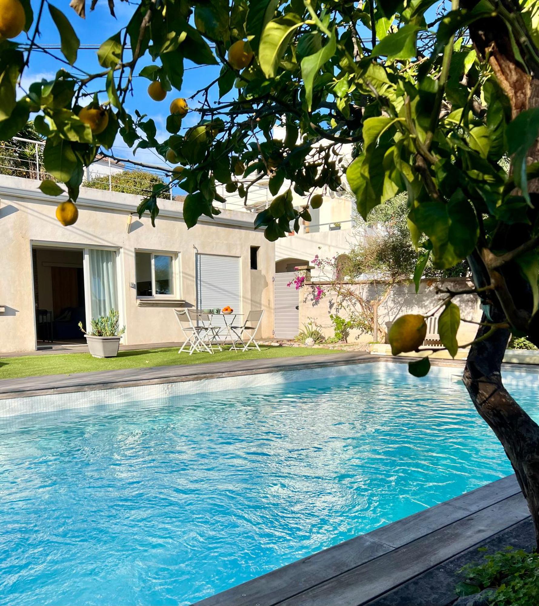 Appartement L'Arancetu Vue Mer Avec Piscine Biguglia  Zewnętrze zdjęcie
